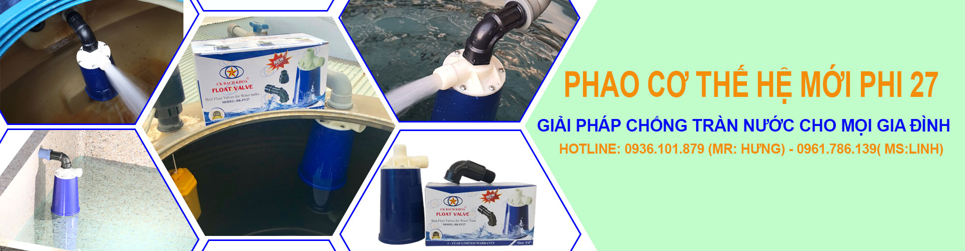 Phao Chống Tràn Bách Khoa Chính Hãng 13 Phao cơ chống tràn
